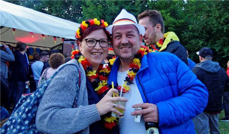 Bereit zum Public Viewing –Daumen drücken für Deutschland! Foto: MIH
