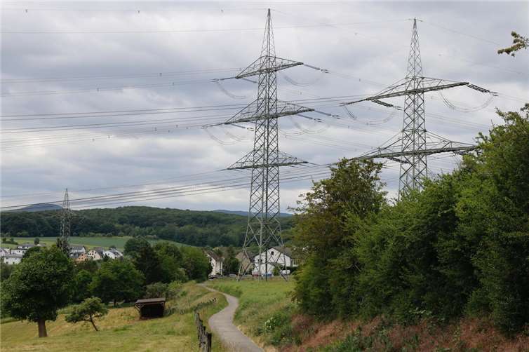 Bereits 2020 hatte die FWG Sinzig zu einer Protestaktion gegen die geplante Ultranet-Freileitung im betroffenen Ortsteil Franken aufgerufen. Foto: Reiner Friedsam