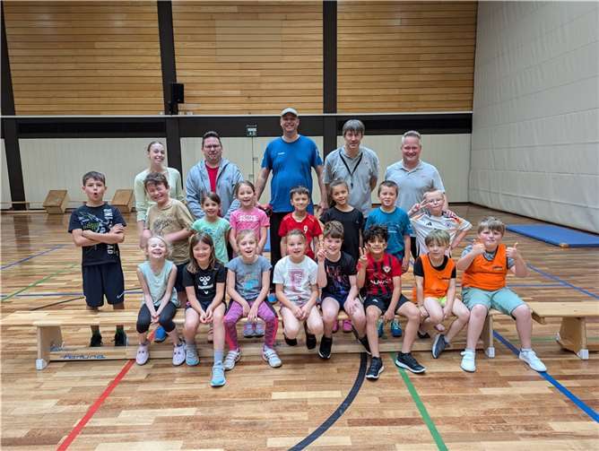 Bereits am Freitag, 5. Juli, fand der Handball-Grundschulaktionstag (GAT) an der Kirschblütenschule in Mülheim statt. Foto: privat