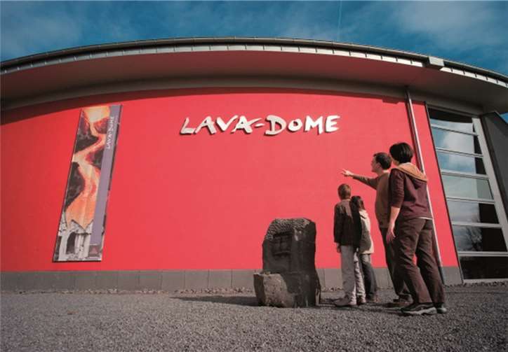 Bereits über ½ Million Gäste besuchten den Lava-Dome in Mendig seit der Eröffnung im August 2005. privat