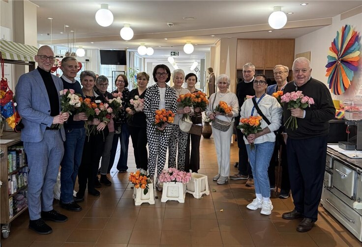 Bereits zu 35. Mal Blumengrüße zu Valentinstag.