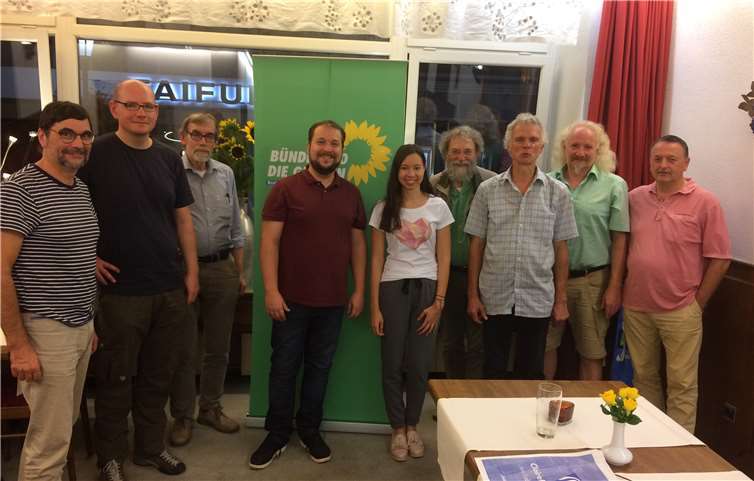 Bereits zum dritten Mal wurde das Sprecherteam in seinem Amt bestätigt.Grüner Kreisverband Ahrweiler