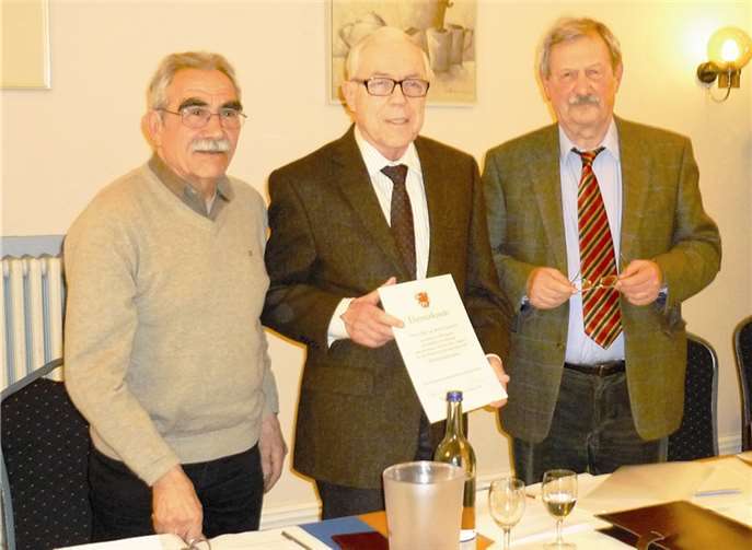 Bernd Hamacher bei den Vorstandswahlen.privat