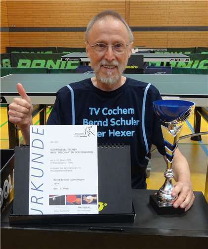 Bernd Schuler, Matchwinner. Foto: privat