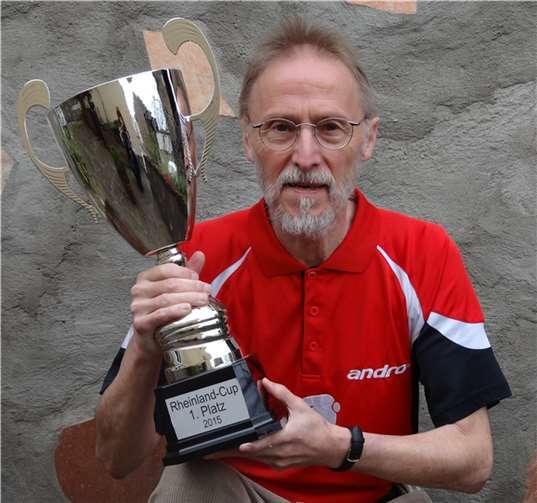Bernd Schuler, Sieger beim Rheinland Cup 2015privat