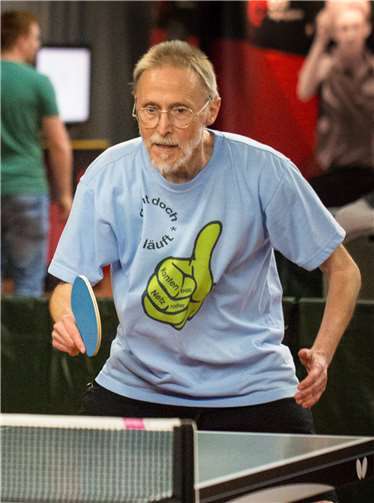 Bernd Schuler agierte wild entschlossen. Foto: privat