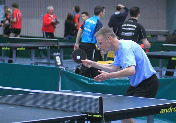 Bernd Schuler besiegte den Europameister.privat