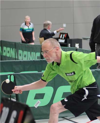 Bernd Schuler blieb ungeschlagen. Privat