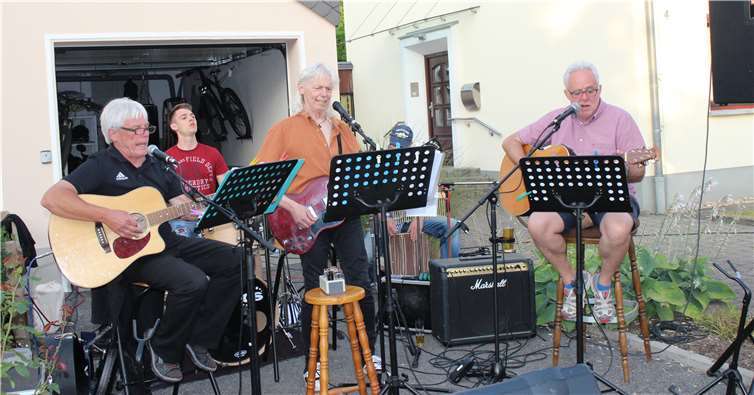Bernd Schumacher, Uli Spittel, Arno Schumacher und Günter Spittel (v. l.).