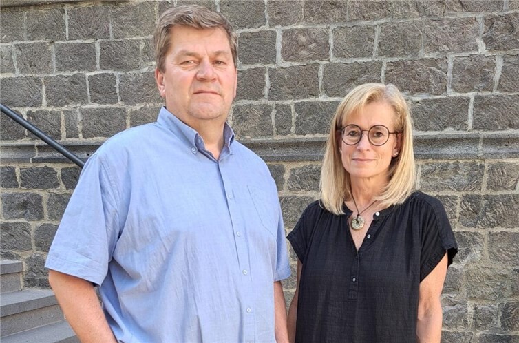 Bernd Schumacher und Sandra Rheindorf-Weber.  Foto: privat
