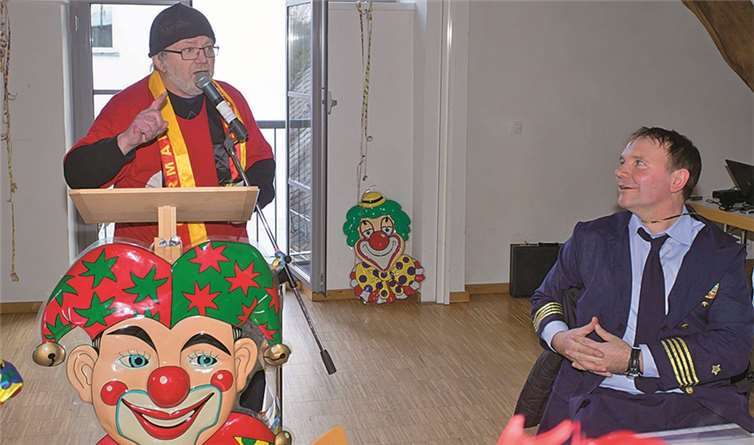 Bernd Weiand verkörperte den Türken Achmed und lästete.WT