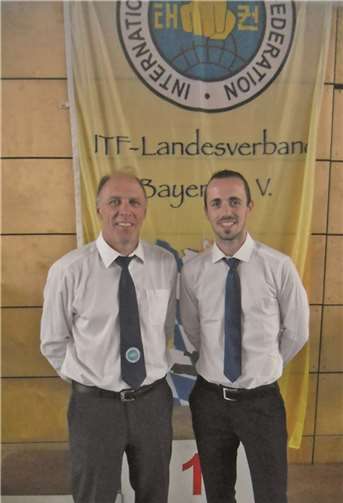 Bernd und Alexander Hellendahl zu Gast in Bayern. Privat