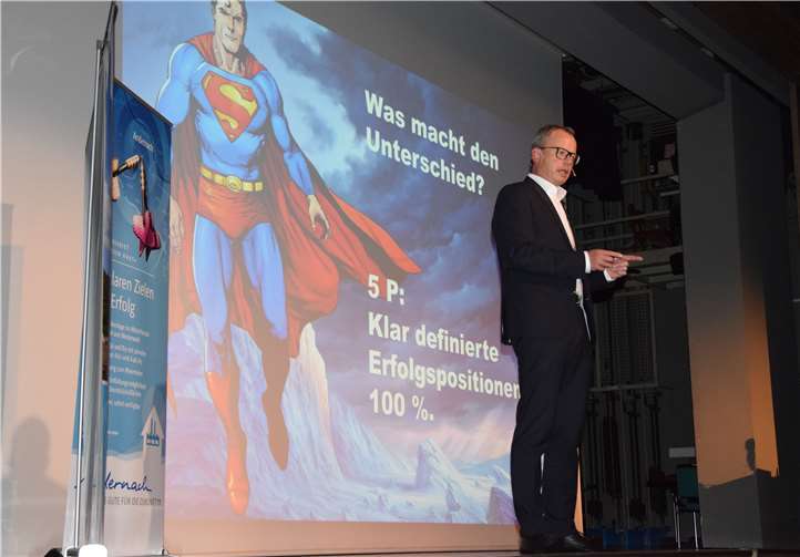 Bernhard Sommer referierte zum Thema „Starke Marken“.