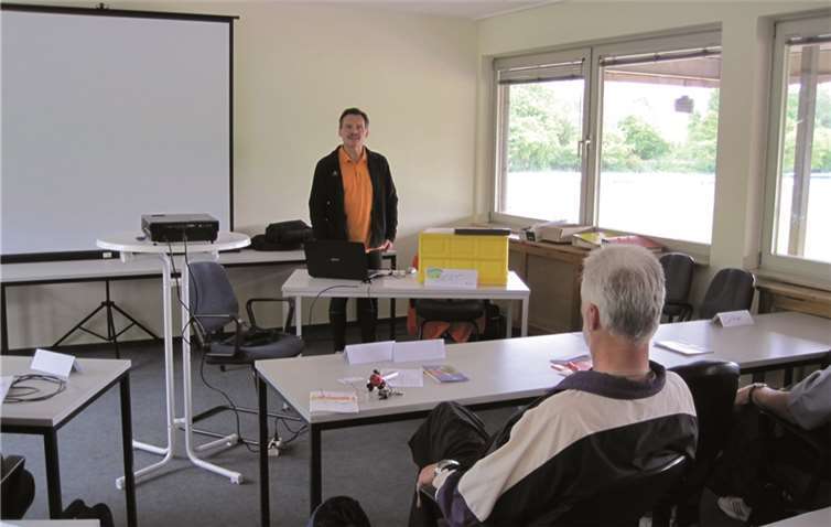 Bert Reichl leitete die Ausbildung mit Kompetenz und Erfahrung. privat