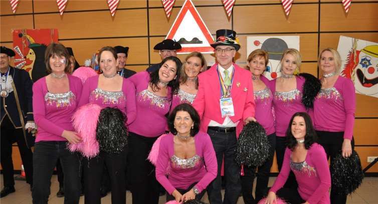 Bert Spilles war für jeden Spaß zu haben.Fotos: privat