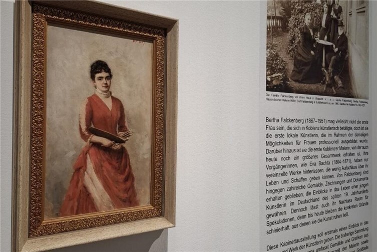Bertha Falckenberg Ausstellung.