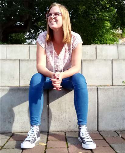 Berufspraktikantin Svetlana Röder.Foto: privat