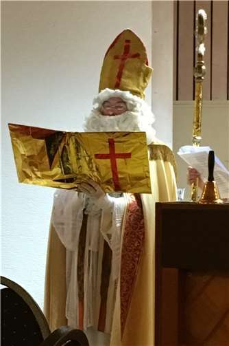 Besondere Freude bereitete dem Gesangverein Freundeskreis Vallendar ein Gruß vom Nikolaus, wenn auch nicht vor Ort.Foto: privat