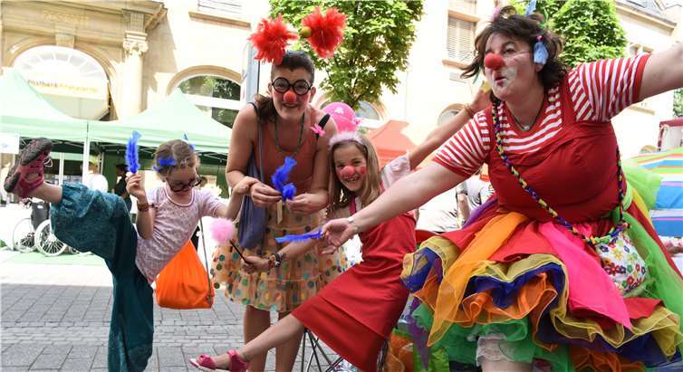 Besondere Gedanken machen sich die Festorganisatoren jedes über die jüngsten Festgäste, für die immer besondere Programmpunkte vorbereitet werden.