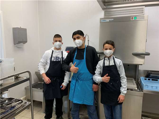 Besonderer Beliebtheit erfreute sich das Back- und Kochangebot. Foto: privat