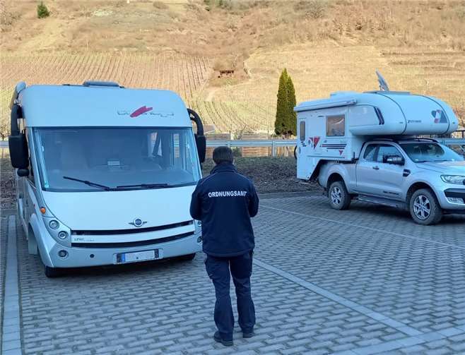 Besonders an den letzten Wochenenden war ein vermehrtes Aufkommen von Wohnmobilen zu beobachten. Fotos: privat