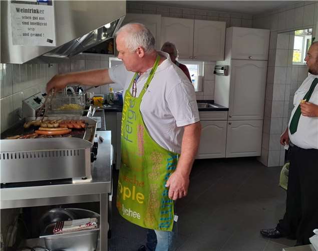 Besonders die Currywurst kam gut an.