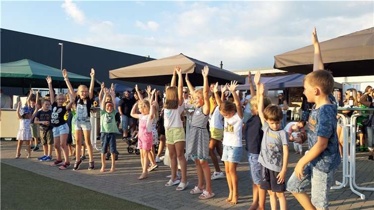 Besonders die Kinder hatten sichtlich Spaß.