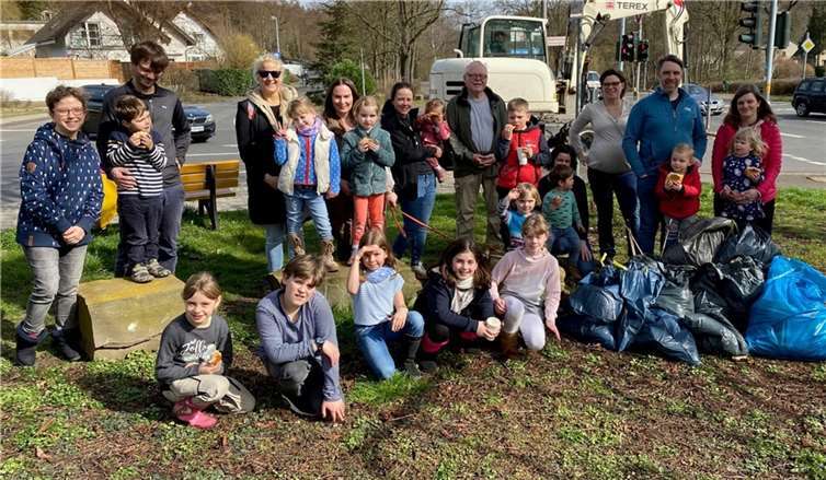 Besonders erfreulich war die Beteiligung von Kindern der Kitas und der Grundschule und ihren Eltern.  Foto: privat