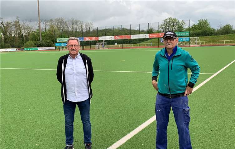 Besonders fleißige Helfer waren die beiden Rentner Manni Rüddel und Klaus Warmth.Foto: privat