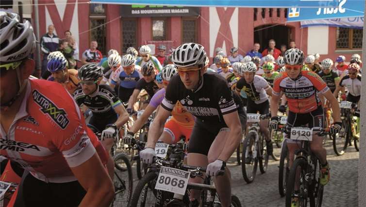 Besonders hinten raus zeigten die Fahrer des Teams Radsport Breuer gute Leistungen. privat