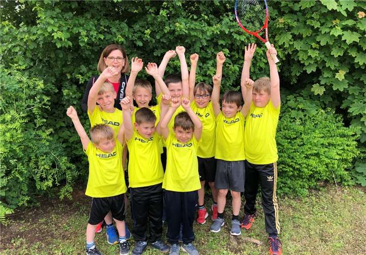 Besonders stolz machen die Mainzelmännchen, mit ihrer tollen Leistung, ihre mitgereiste Familie. Foto: privat