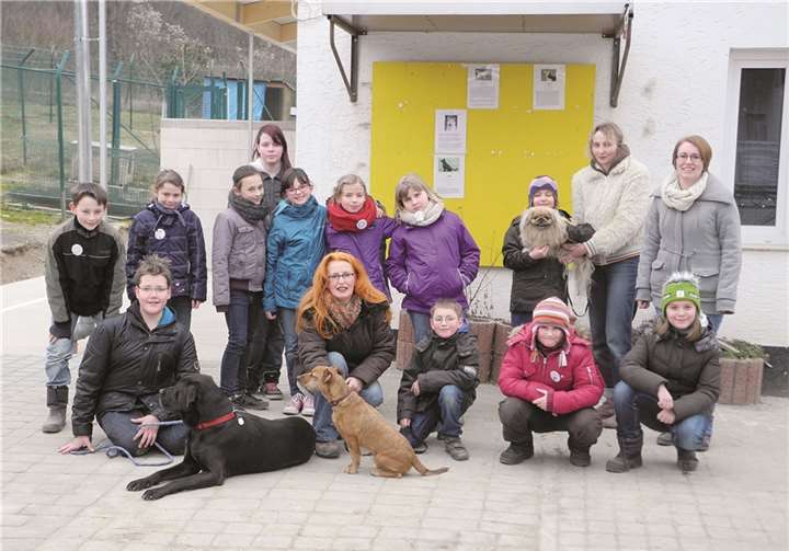 Besonders viel Spaß hatten die Kinder währen der Ferienaktion beim Hundetraining. privat