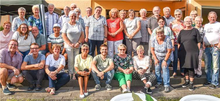 Beste Laune herrschte beim Sommerfest der „Baachpörtzer“. Foto: privat