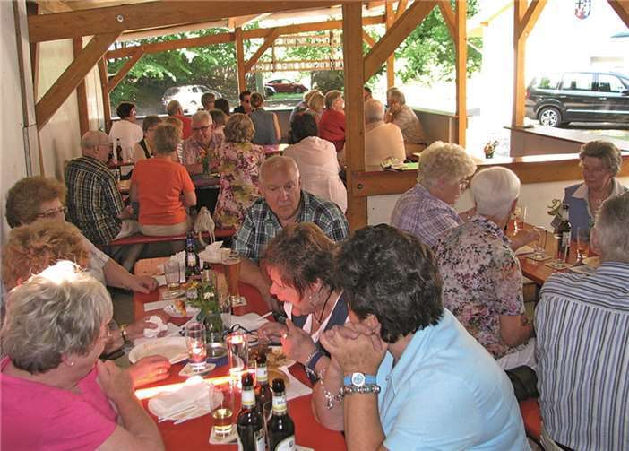 Beste Stimmung beim Sommerfest. Privat