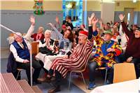 Beste Stimmung herrschte auch bei der Seniorensitzung.
