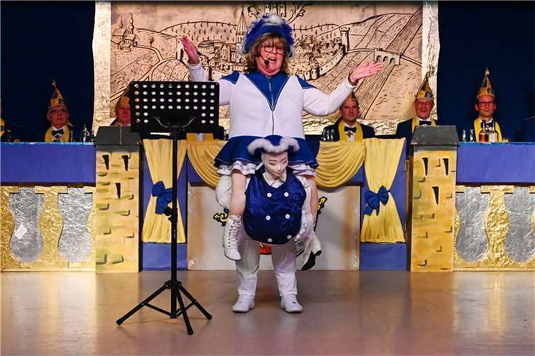 Beste Stimmung herrschte auch bei der Seniorensitzung.