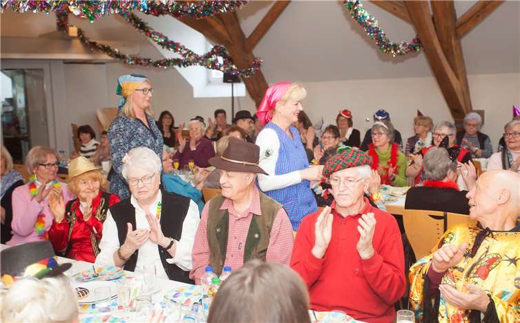 Beste karnevalistische Stimmung herrschte beim Karnevalsnachmittag in Dierdorf.