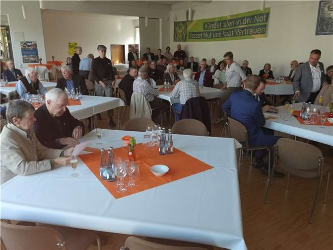 Bestens besucht Feier der Sinzig FWG zum 70-jährigen Bestehen.