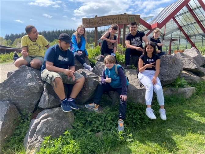 Besuch beim Permakulturgarten Eich.