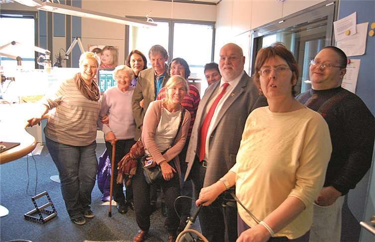 Besuch beim SWR und Steffi Stronczyk.