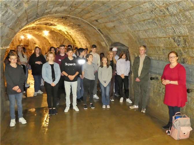 Besuch der Gedenkstätte „Les Adieux“ im Fort Douaumont.
