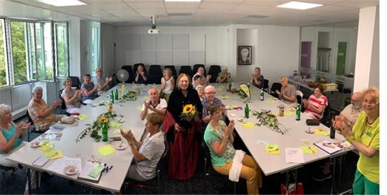 Besuch der Kaiserin Augusta beim diesjährigen Sommerfest des Vereins „Treffpunkt Ohr e.V.“. Foto: Treffpunkt Ohr e.V.