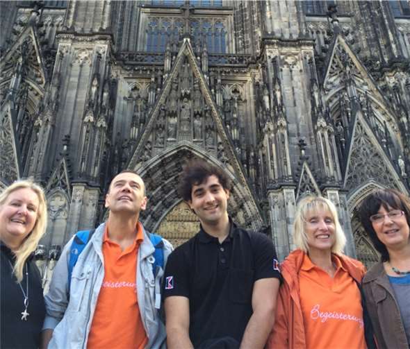 Besuch des Kolpingtages 2015 in Köln.  Privat