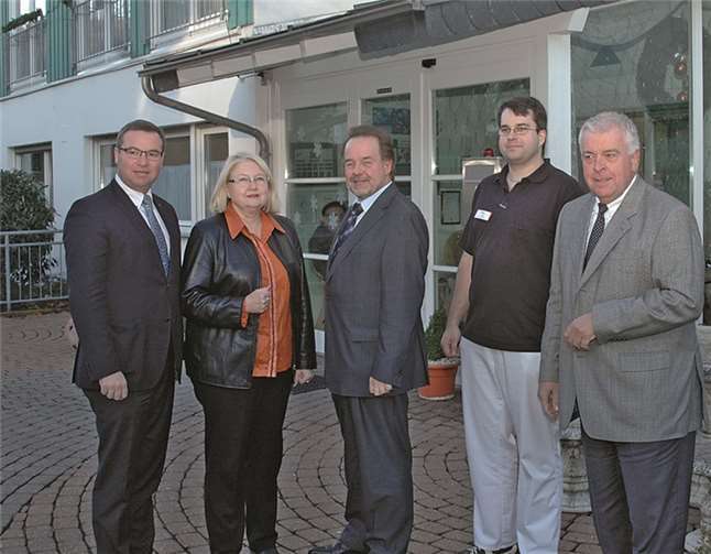 Besuch einer Delegation der CDU-Landtagsfraktion erhielt jüngst das Seniorenzentrum Maranatha in Bad Bodendorf. -BL-