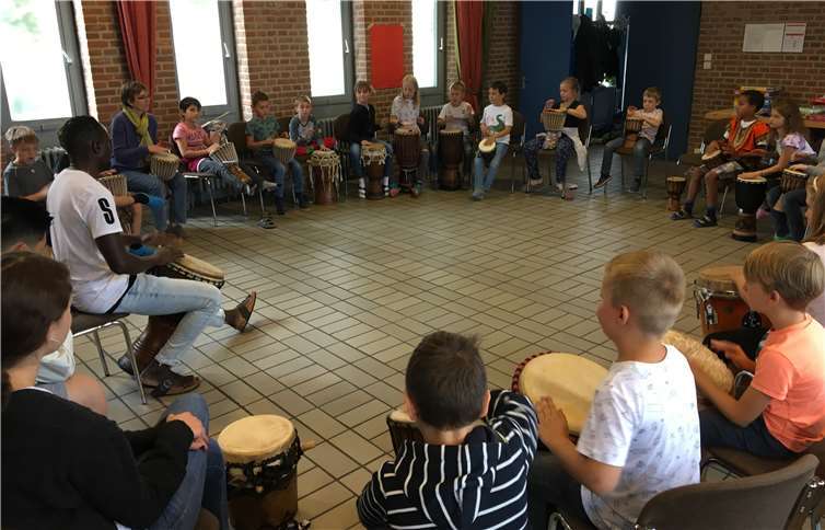 Besuch von Pape Samory Seck