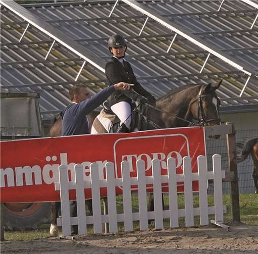 Betreuer Alexander Keusgen hatte Carina Apfelbaum und Sundance Kid optimal eingestellt. privat