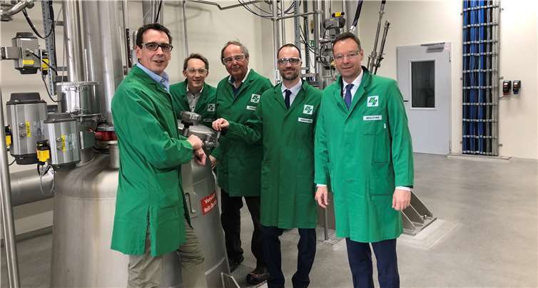 Betriebsführung bei dem Unternehmen Finzelberg.Foto: privat