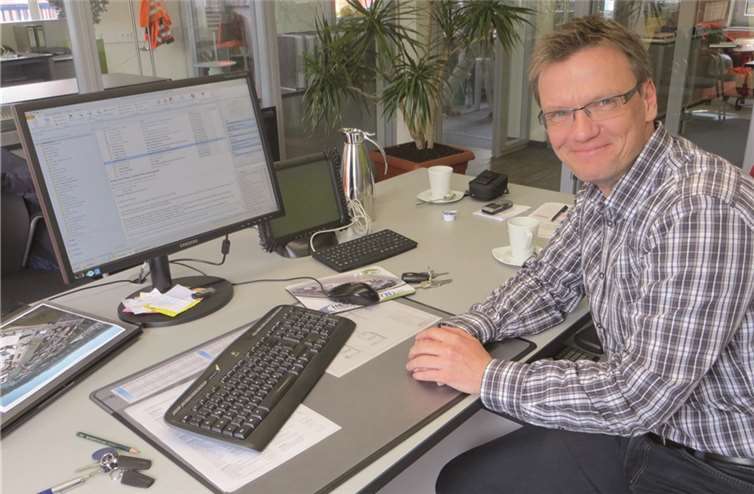 Betriebsleiter Thomas Kimma freut sich, auch in diesem Jahr einen Ausbildungsplatz anbieten zu können und erwartet in Kürze die Bewerbungen.