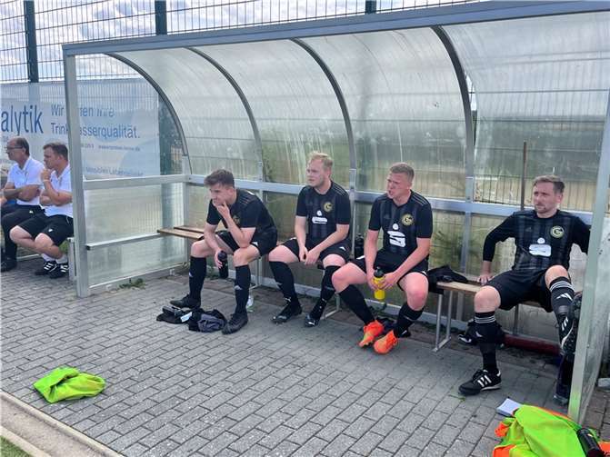 Betrübte Gesichter nach der Niederlage. Foto: Grafschafter Spielgemeinschaft