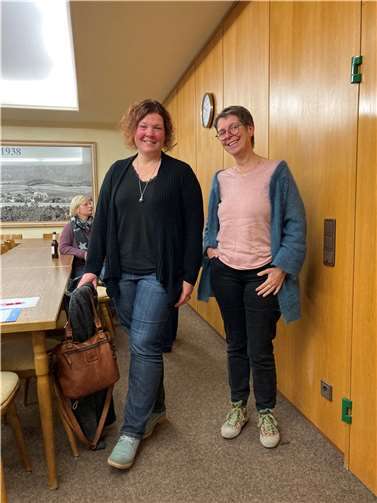 Bettina Pohlmann (Heilpraktikerin und Dozentin) (re.).  Foto: privat